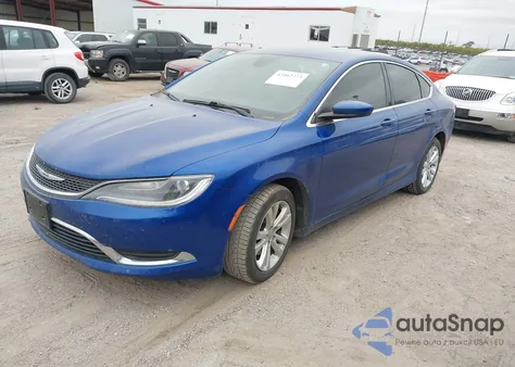 2015 Chrysler 200 Limited z USA, uszkodzony, nr VIN 1C3CCCAB3FN567955